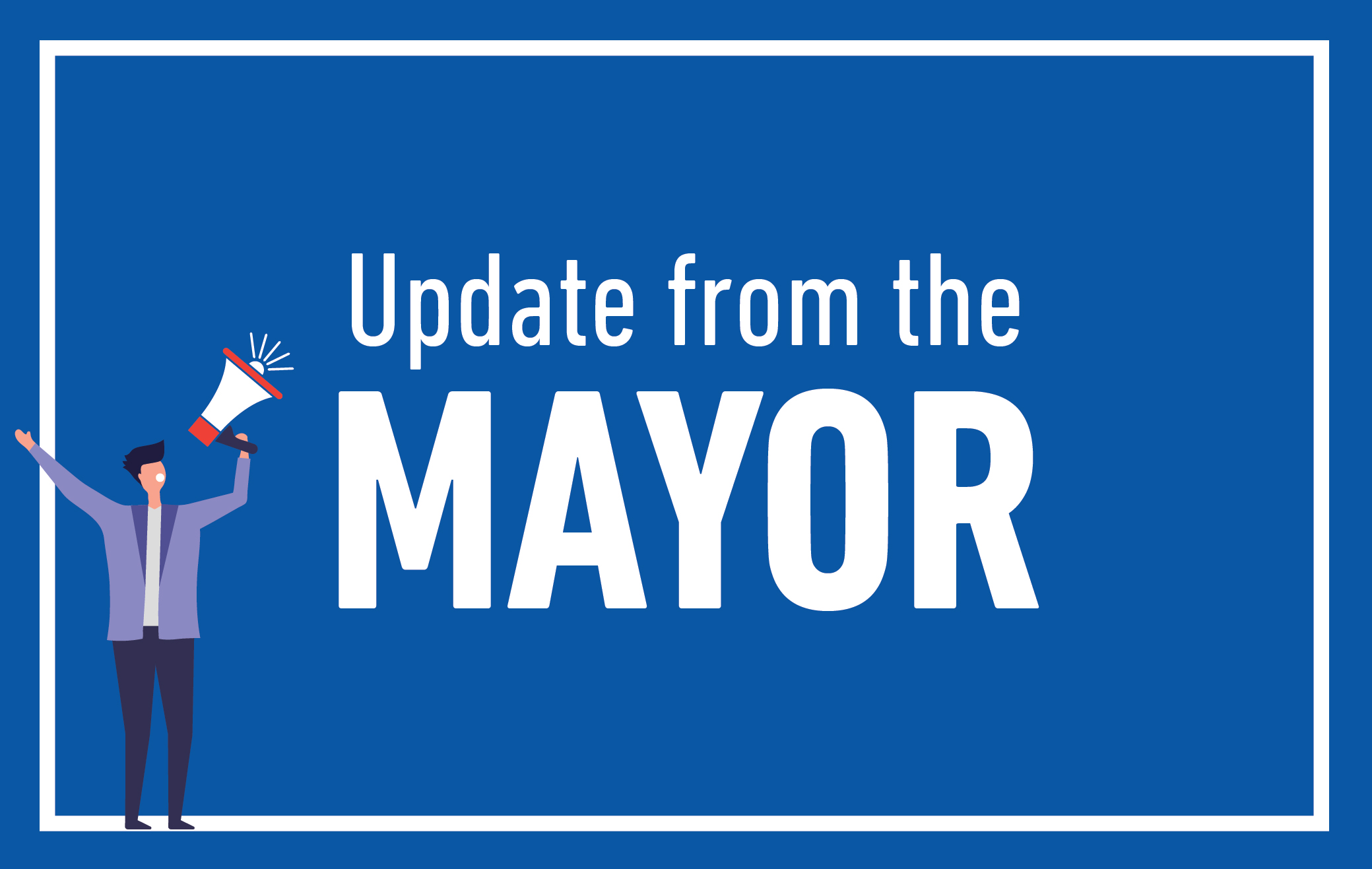 Mayor's message graphic