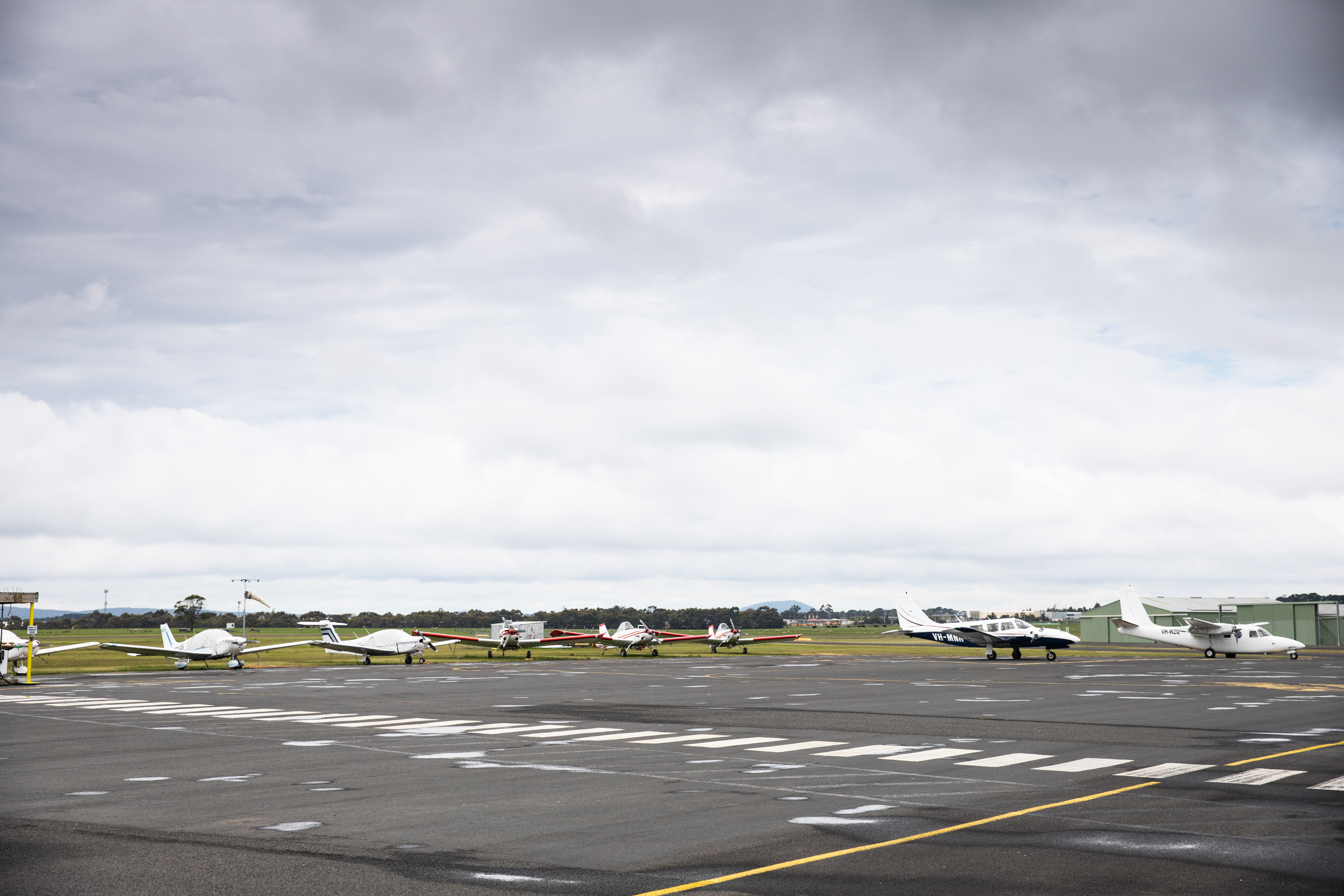 Generic photo airport runway and planes