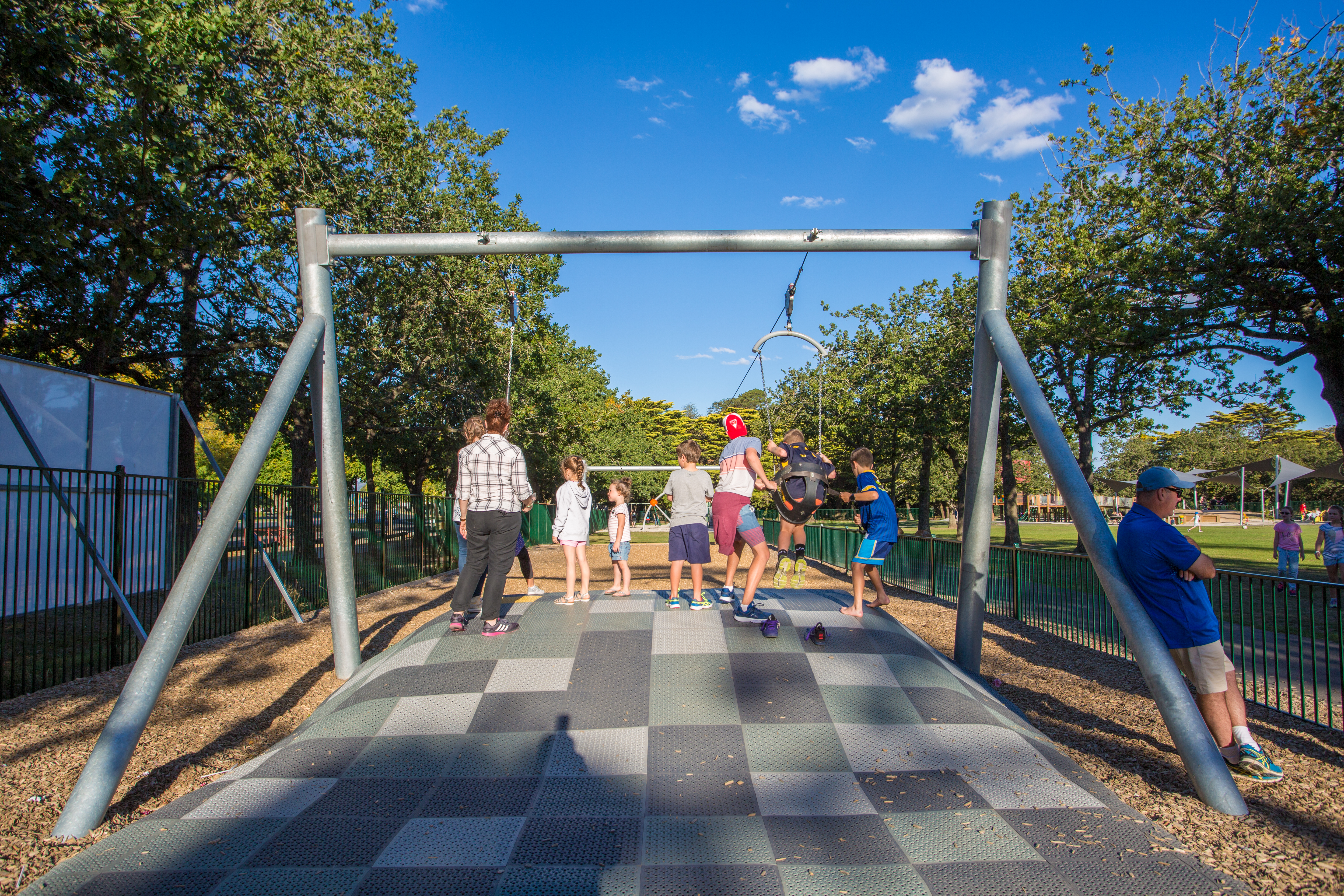 A Ballarat playground maintained by Council