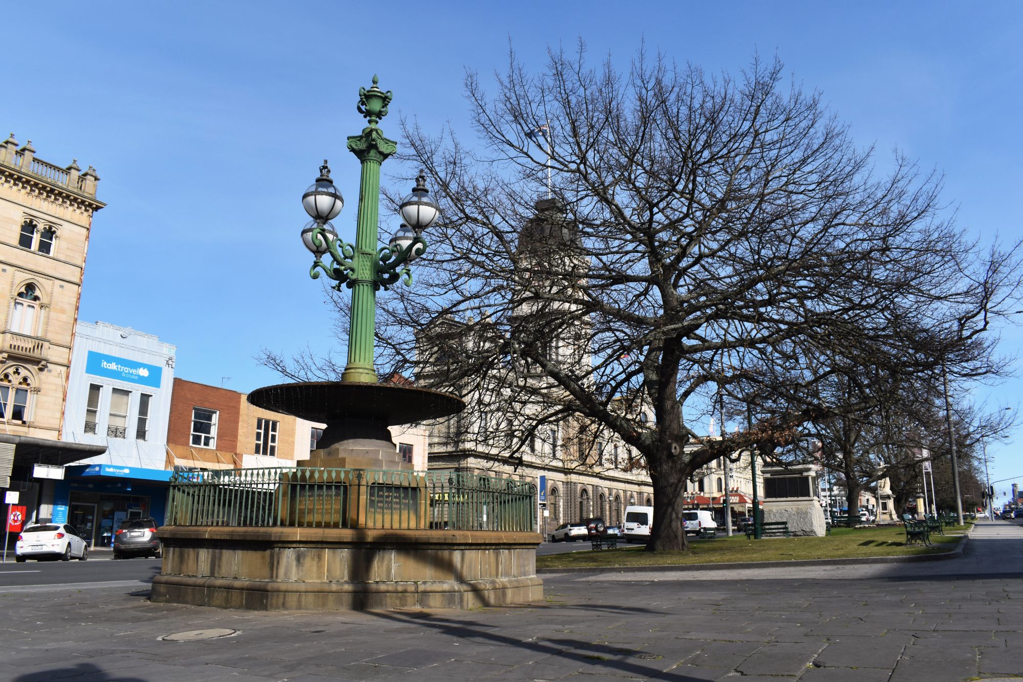 Generic image of Burke and Wills Fountain