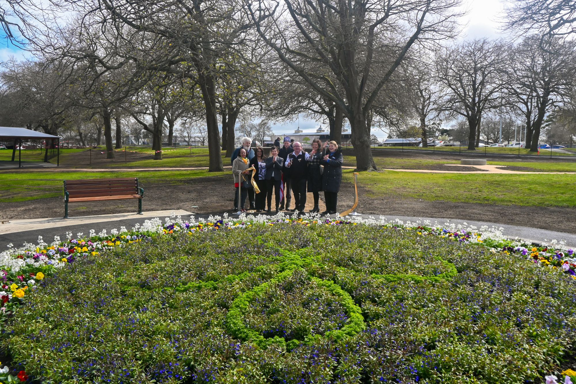 Generic image of the opening of the Intercultural Garden