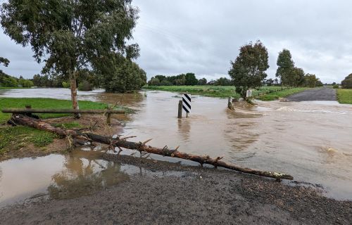 Parts of Miners Rest flooding last week