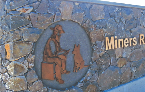 Welcome to Miners Rest monument.