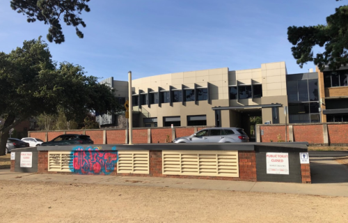 Lake Wendouree underground public toilet