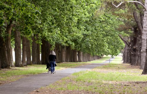 Generic image of bike riders in Victoria Park