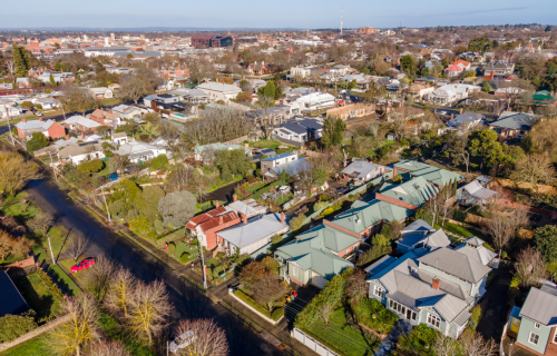 Generic image of residential area of Ballarat