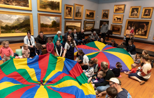 Children's Week in 2022 at the Art Gallery of Ballarat.