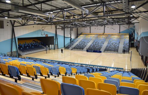 Netball show court at the Ballarat sEvents Centre  