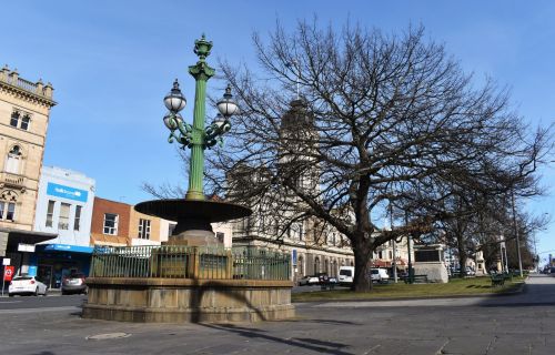 Generic image of Burke and Wills Fountain