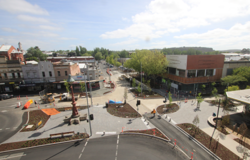 October 2024 Bridge Mall Aerial Photo