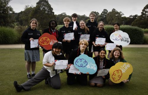 The Ballarat Live4Life Crew 2024 graduation at RACV Goldfields in Creswick.