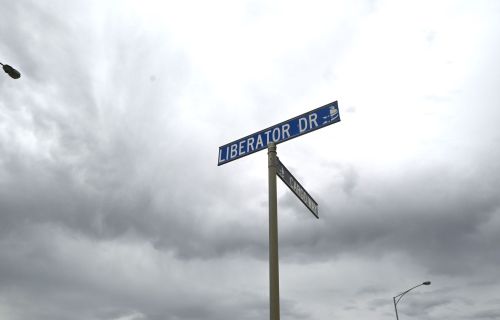 Liberator Drive sign