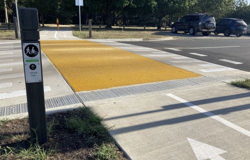 Generic image of Shared Path road crossing