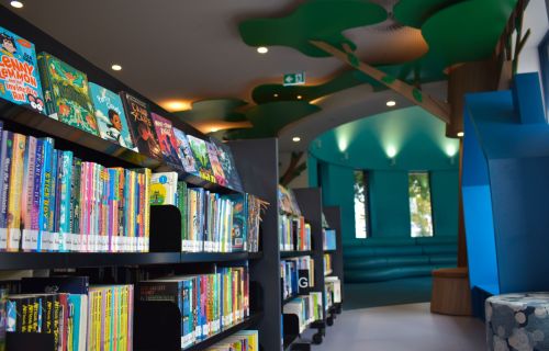 Ballarat Library kids reading section