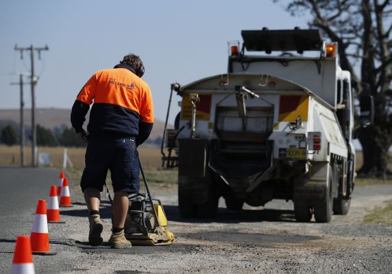 road maintenance worker