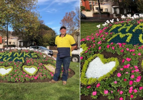 mothers day flower display