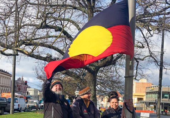 NAIDOC Week begins with a flag raising ceremony