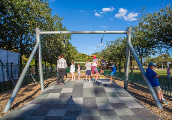 A Ballarat playground maintained by Council