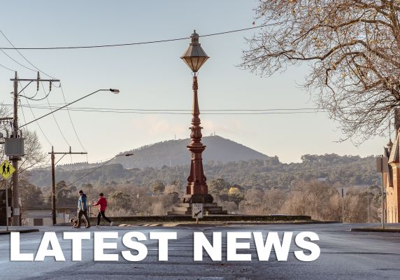 Tile image of Sturt Street Ballarat that reads Latest News