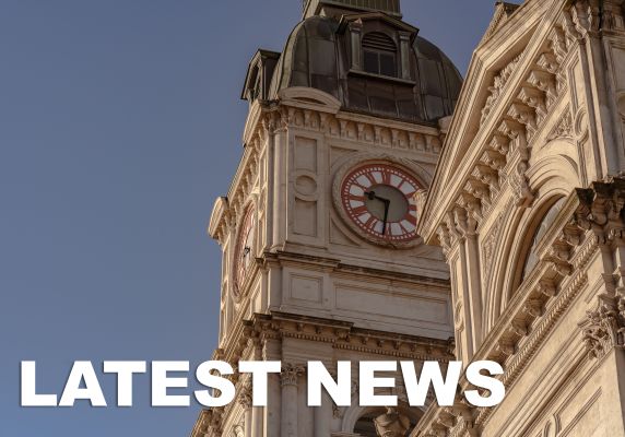 Tile image of Town Hall Ballarat that reads Latest News