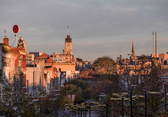 Generic image of Ballarat Town Hall from distance