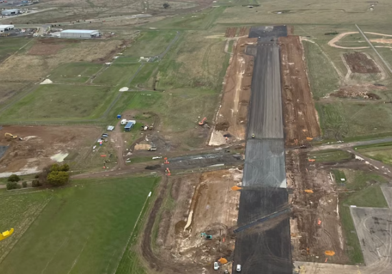 Generic image of aerial of Ballarat Airport