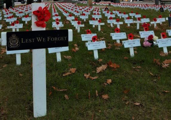 Anzac Day in Ballarat.