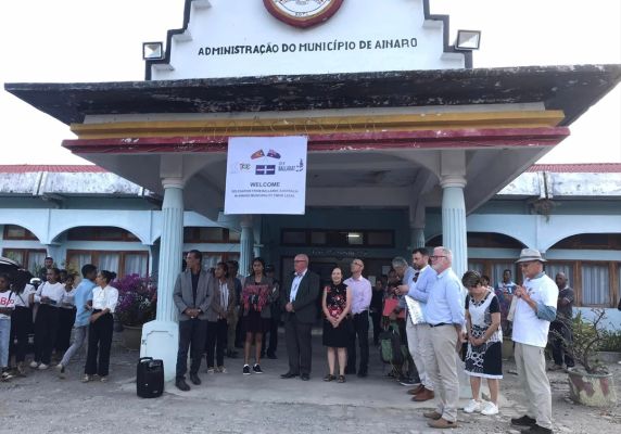 The Ainaro delegation in 2023 to commemorate the 20th anniversary of the first City of Ballarat delegation to Timor-Leste as part of the Friendship City Relationship between the two cities.