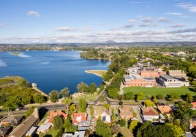 Lake Wendouree from above