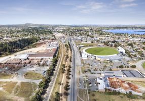 Ballarat North to South Aerial (Creswick Road) and Mars Stadium