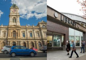 Ballarat Town Hall will be the new home for a pop-up library