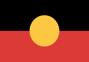 Image of the Aboriginal Flag