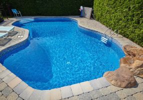 Image of a backyard pool