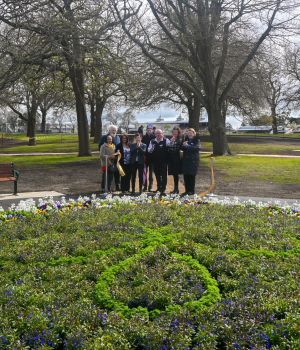 Generic image of the opening of the Intercultural Garden